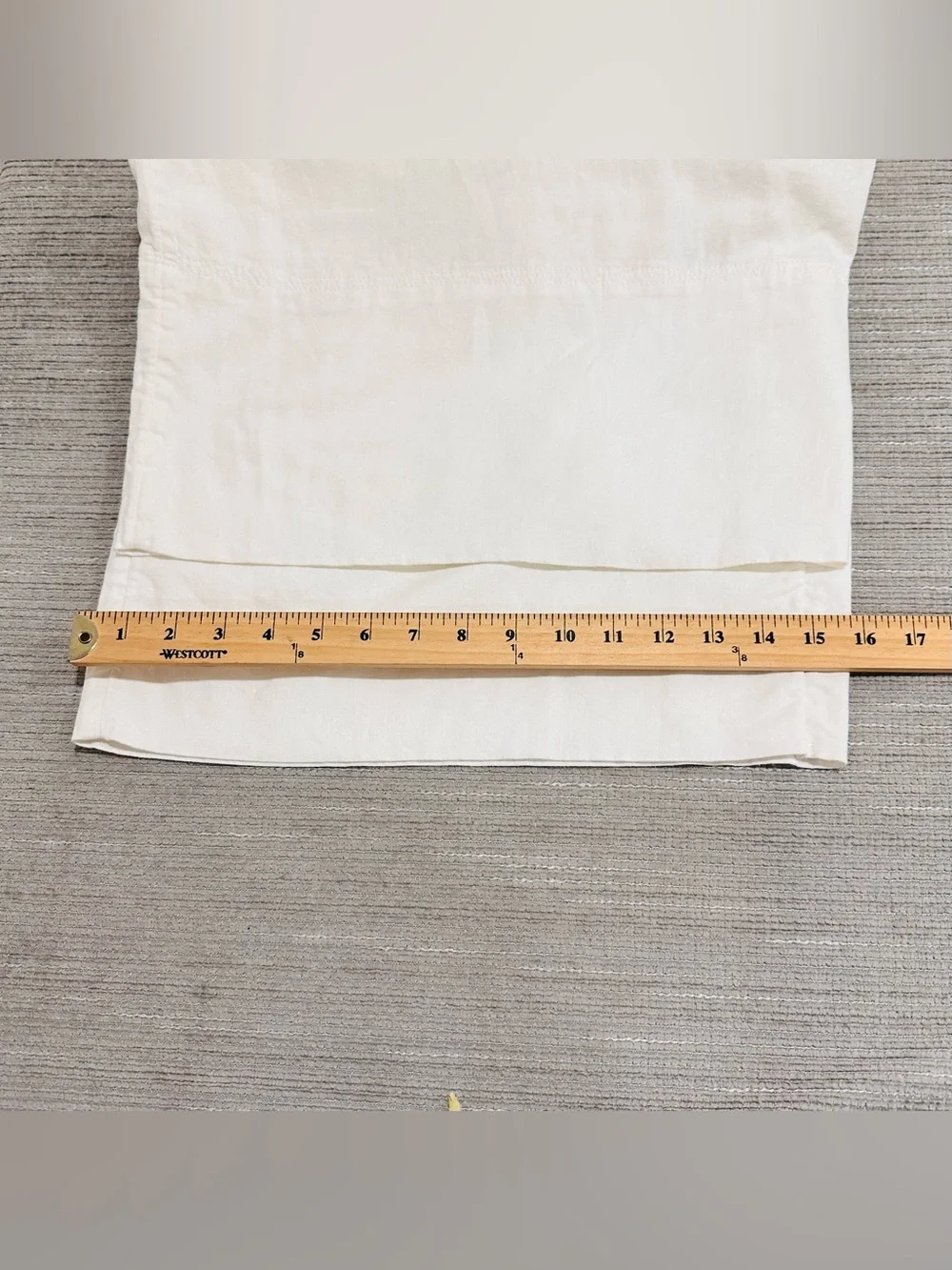 Banana Republic White Linen Blend Wide Leg‎ Crop Palazzo Pants Womens Size XL